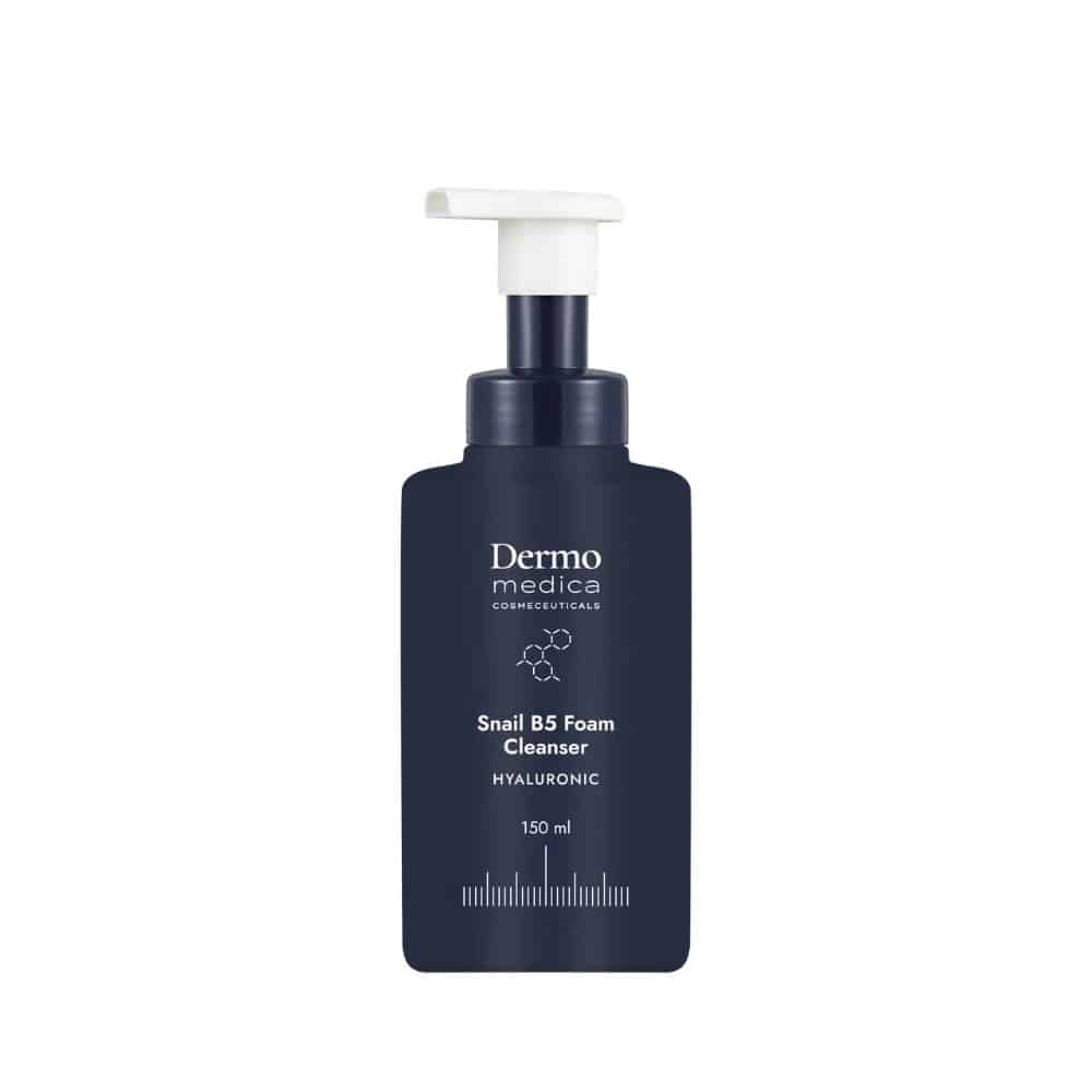 DERMOMEDICA Snail B5 Foam Cleanser - Delikatna Pianka Myjąca ze Śluzem ze Ślimaka - 150 ml