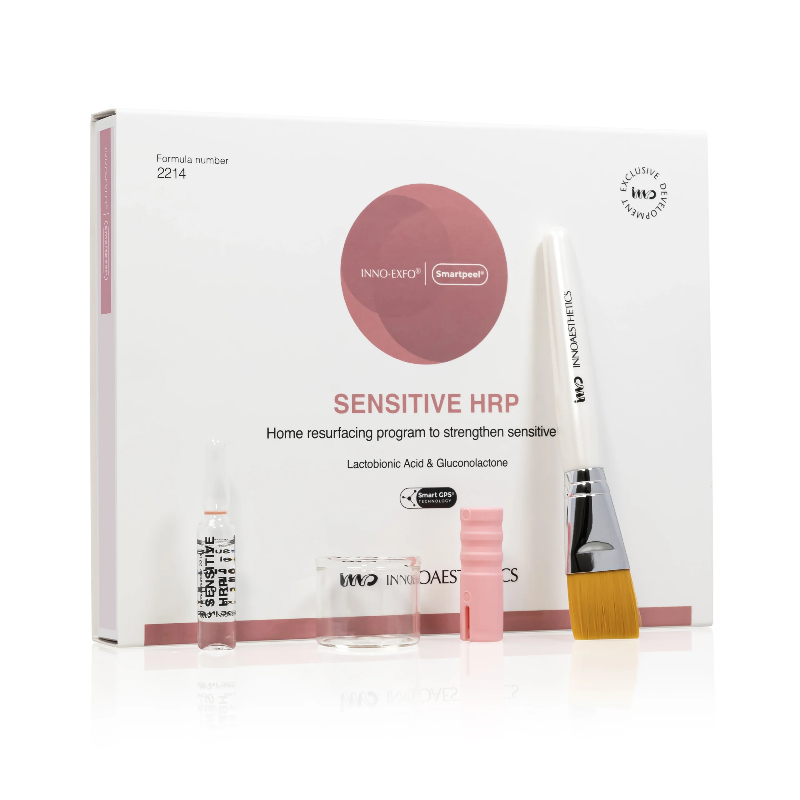 INNOAESTHETICS Sensitive HRP - Zabieg Peelingujący do Skóry Wrażliwej - 4*2ml