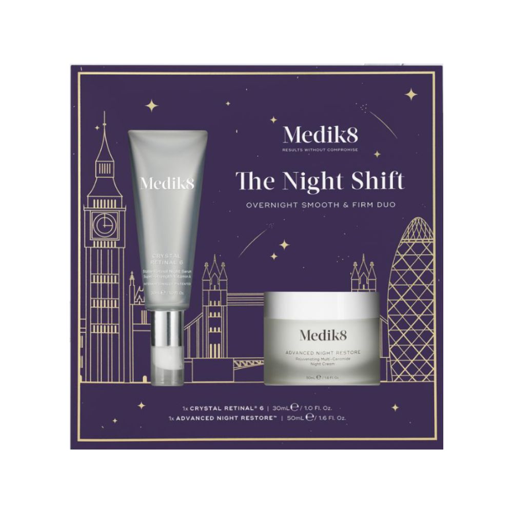 MEDIK8 The Night Shift Overnight Smooth & Firm Duo