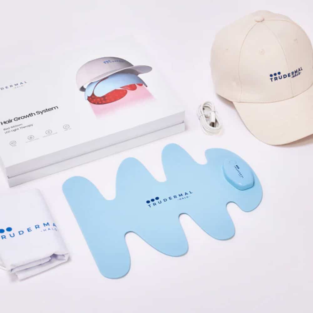 TRUDERMAL Halo LED Hair Growth System - Maska LED - Stymulacja Wzrostu Włosów - obrazek 3
