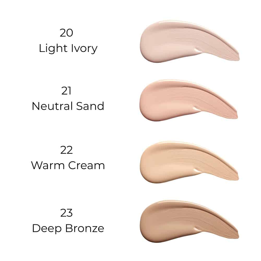 JEAN D'ARCEL Light Reflection Foundation nr 20 Light Ivory - Lekki Podkład do Skóry Suchej i Normalnej 30 ml - obrazek 2