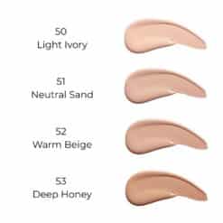 JEAN D'ARCEL Mat Finish Foundation 53 Deep Honey - Podkład do Skóry Tłustej i Mieszanej 30 ml - obrazek 2